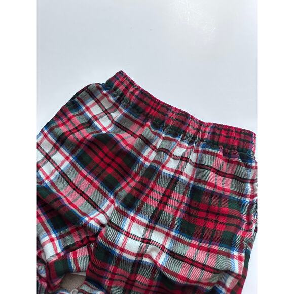 Lands End Red Plaid Holiday Pajama Pants - Women's Size 8 - Picture 3 of 4